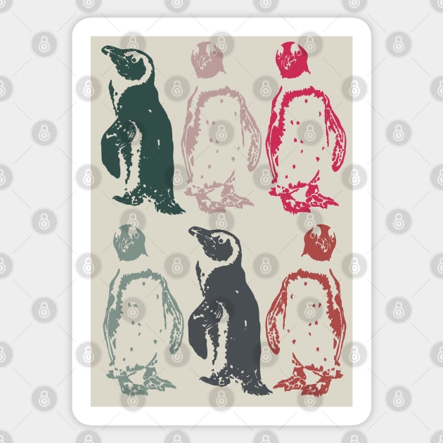 A plethora of penguins Sticker by NattyDesigns